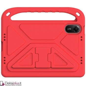Smūgiams atsparus dėklas su rankena - raudonas (Xiaomi Redmi Pad 2 (11) Smūgiams atsparus dėklas su rankena - raudonas (Xiaomi Redmi Pad 2 (11)
